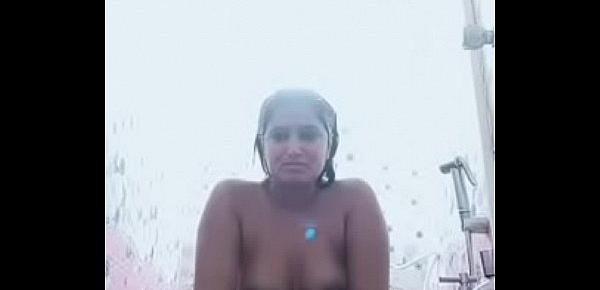  Swathi naidu sexy and nude bath part-4